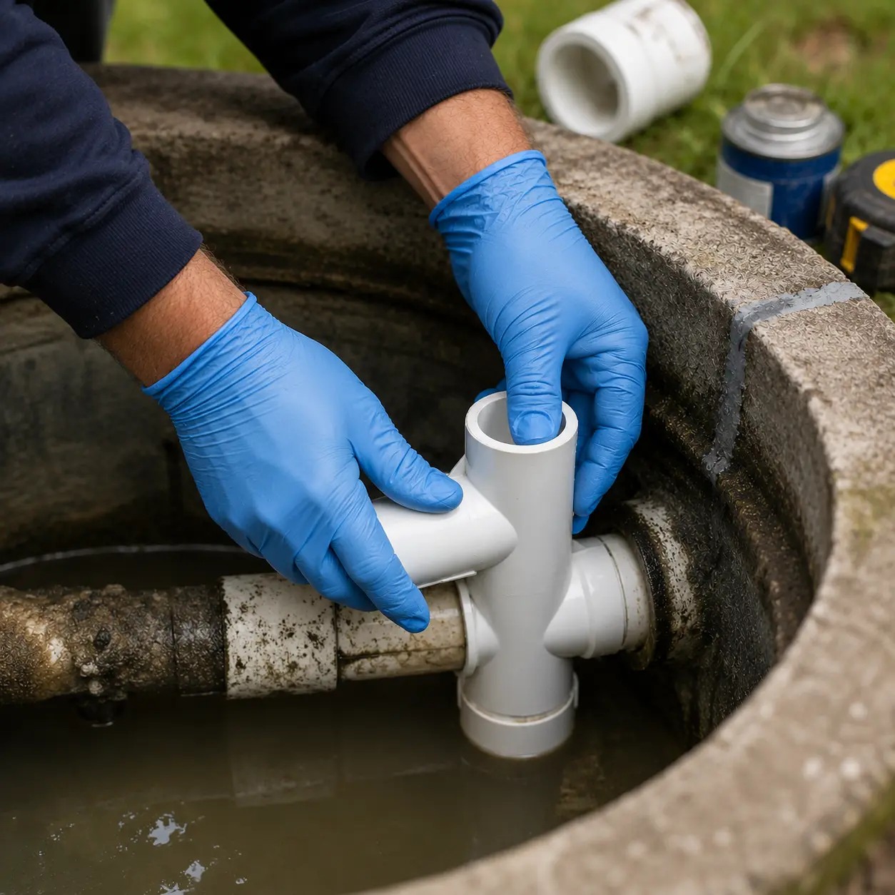 Septic service process in Strathroy-Caradoc